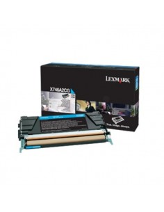 Originale Lexmark laser toner X746, X748 - ciano - X746A3CG