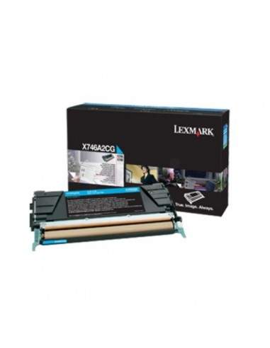 Originale Lexmark laser toner X746, X748 - ciano - X746A3CG