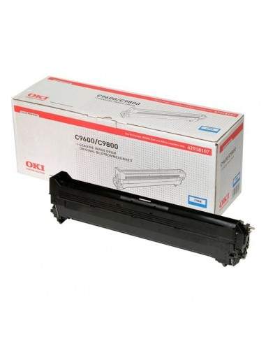 Originale Oki laser tamburo - ciano - 42918107