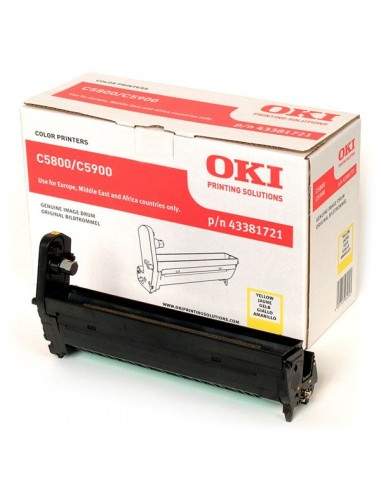 Originale Oki laser tamburo - giallo - 43381721