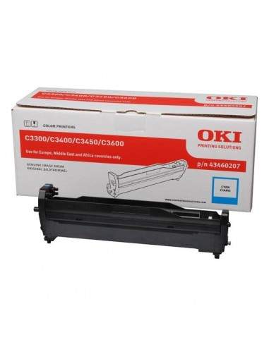 Originale Oki laser tamburo - ciano - 43460207