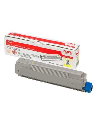 Originale Oki laser toner - giallo - 43487709