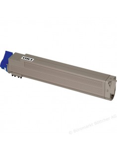 Originale Oki laser toner - giallo - 43837129