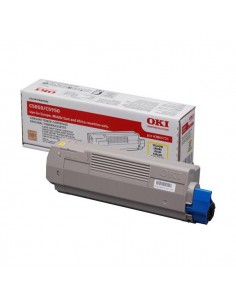 Originale Oki laser toner - giallo - 43865721