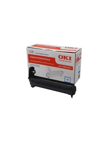 Originale Oki laser tamburo - ciano - 43870023