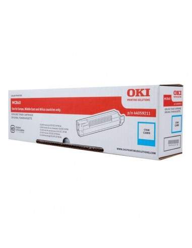 Originale Oki laser toner - ciano - 44059211