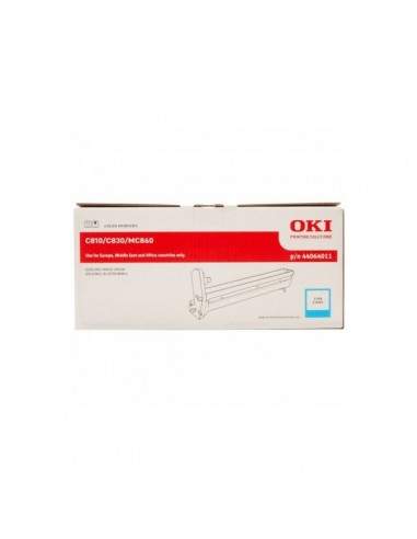 Originale Oki laser tamburo - ciano - 44064011