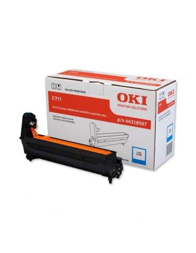 Originale Oki laser tamburo - ciano - 44318507