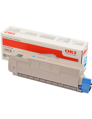 Originale Oki laser toner A.R. - ciano - 46507507