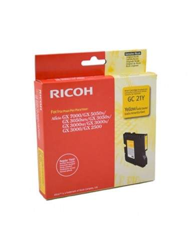 Originale Ricoh laser gel GC21 K202/G - giallo - 405535