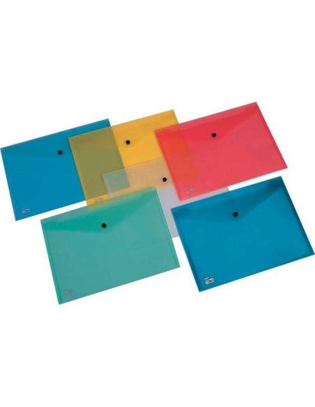 Buste con bottone Pull King Mec - A4 - PPL - rosso - 00111311 (conf.5) King Mec - 2