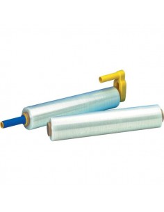 Film estensibile Syrom - per uso manuale - 50 cm x 300 m - polietilene trasparente - 20 micron - 19018 Syrom - 1 2