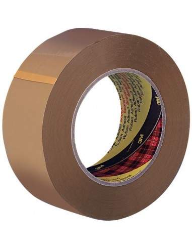 Nastri da imballo Scotch® - poco rumoroso - PVC - 50 mm x 66 m - avana - 50 my - 8598 (conf.6) Scotch - 3