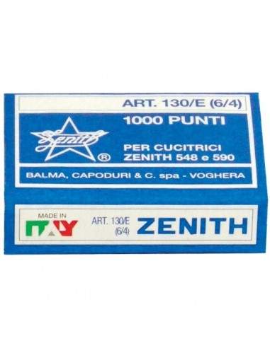 Punti universali Zenith - Punti metallici 130/E (6/4) - 130/E (conf.10x1000) Zenith - 2