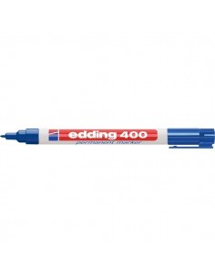 Marcatore permanente 400 Edding - blu - tonda - 1 mm - e-400 003 Edding - 1
