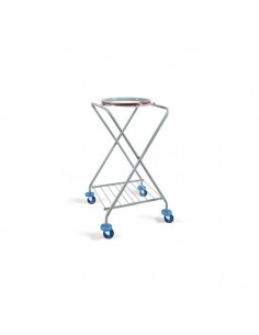 Carrello portasacco a X Perfetto Factory- 336 l - 60x55x102 cm - 0470G In Factory - 1 2