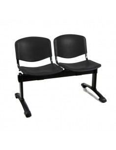 Panca 2 posti Agata UNISIT - NERO - D5P2P/NE UNISIT - 1 2