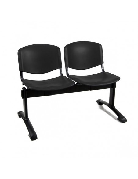 Panca 2 posti Agata UNISIT - NERO - D5P2P/NE UNISIT - 2