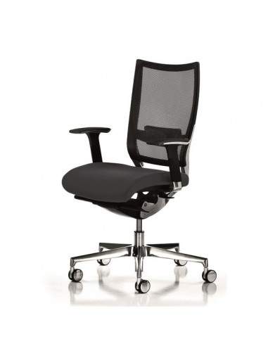 Sedia semidirezionale ergonomica CONCEPT UNISIT - similpelle - GRIGIO - COT/KG UNISIT - 2
