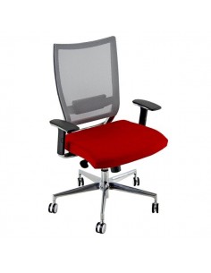 Sedia semidirezionale ergonomica CONCEPT UNISIT - fili di luce - ROSSO MATTONE - COTXL/F31 UNISIT - 1 2