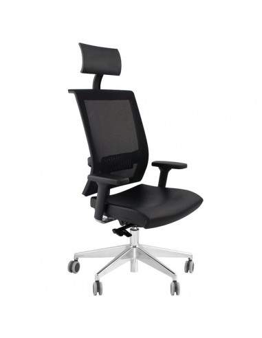 Sedia semidirezionale ergonomica GALATEA UNISIT - ignifugo - NERO - GTPG/IN UNISIT - 2