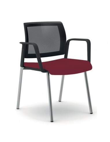 Sedia interlocutore ergonomica KIND UNISIT - fili di luce - ROSSO MATTONE - KI4GTBR/F31 UNISIT - 2