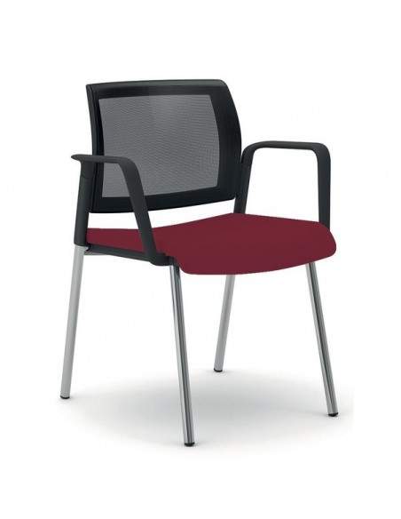 Sedia interlocutore ergonomica KIND UNISIT - fili di luce - ROSSO MATTONE - KI4GTBR/F31 UNISIT - 2