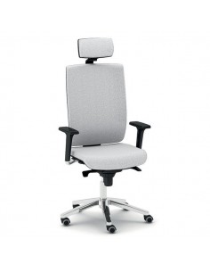 Sedia semidirezionale ergonomica KIND UNISIT - similpelle - BIANCO - KIPGT/KQ UNISIT - 1 2