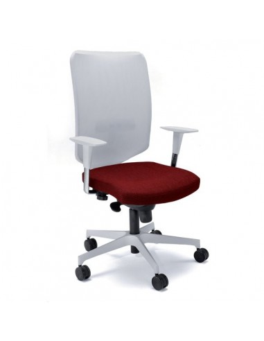 Sedia semidirezionale ergonomica NEWAIR UNISIT - ignifugo - ROSSO - NWB/IR UNISIT - 2