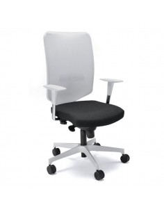 Sedia semidirezionale ergonomica NEWAIR UNISIT - similpelle - GRIGIO - NWB/KG UNISIT - 1 2