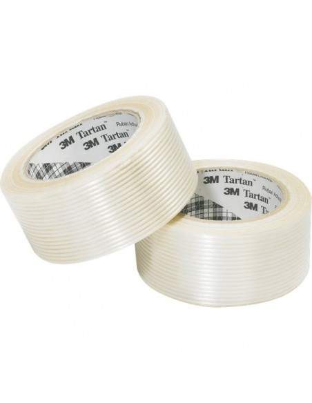 Nastro adesivo rinforzato Tartan 8930 Filament Scotch - 25 mm x 50 m - trasparente - 28105 Scotch - 3