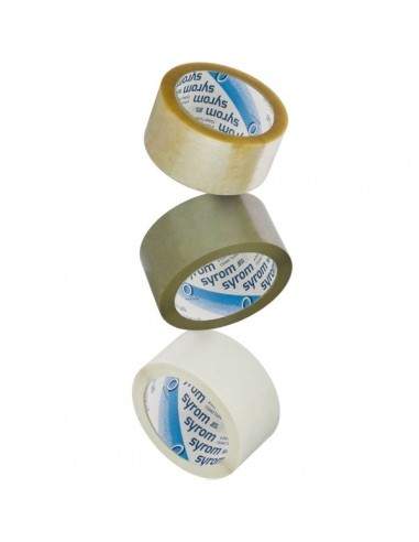 conf. 6 Nastro imballo silenzioso PPL trasp  50my Syrom 3035 Syrom - 3