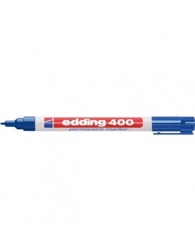 Marcatore permanente 400 Edding - blu - tonda - 1 mm - e-400 003 Edding - 2