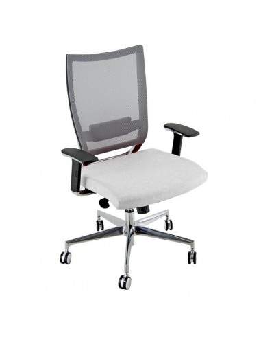 Sedia semidirezionale ergonomica CONCEPT UNISIT - similpelle - BIANCO - COT/KQ UNISIT - 3