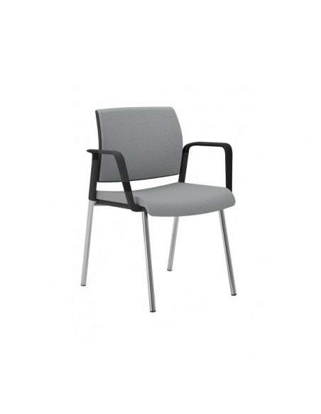 Sedia interlocutore ergonomica KIND UNISIT - microfibra - GRIGIO - KI4GNBR/MG UNISIT - 3