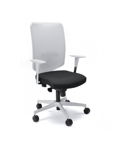 Sedia semidirezionale ergonomica NEWAIR UNISIT - ignifugo - NERO - NWB/IN UNISIT - 3