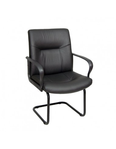 Sedia visitatore eco-smart ERIDANUS UNISIT - pelle - NERO - ERV/PN UNISIT - 3