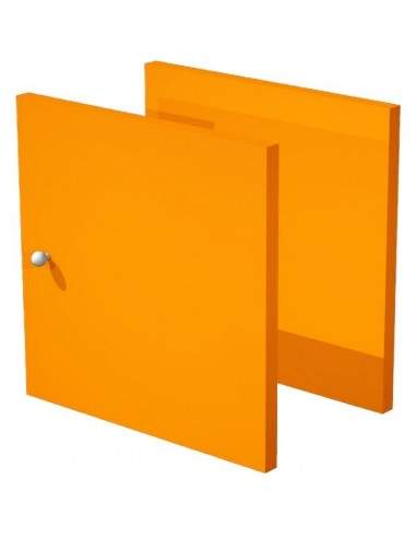 Set due antine Libreria caselle Maxicube Artexport - 32,2x32,1x1,6 cm - arancione - - 2a MaxC/O (conf.2) Artexport - 3
