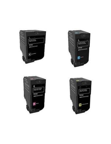 Black ComCS720de,dte,CS725de,dte/CX725de,dhe,dthe-7K74C2SK0 Lexmark - 1