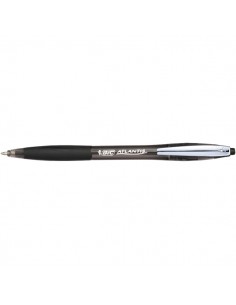 Penna a sfera a scatto BIC Atlantis Classic NF  - nero - 1 mm - 887132 (conf.12)