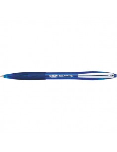 Penna a sfera a scatto BIC Atlantis Classic NF  - blu- 1 mm - 887131 (conf.12)
