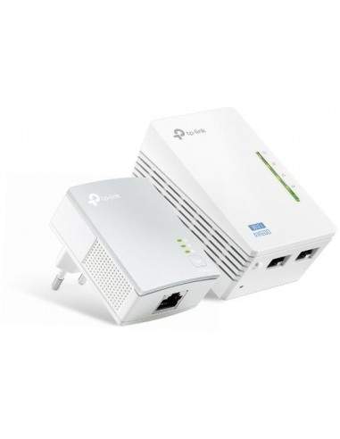 Kit 2 powerline WiFi 2.4 GHz AV600 2+1 porte LAN TL-WPA4220 Tp-Link - 1