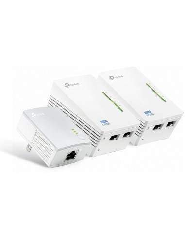 Kit powerline AV600 WiFi 300Mbps 2 Porte LAN (3 Pezzi) Tp-Link - 1