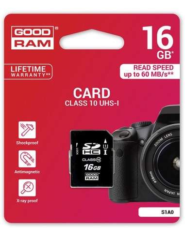 Scheda SD 16GB SDHC Goodram - blister retail Goodram - 1