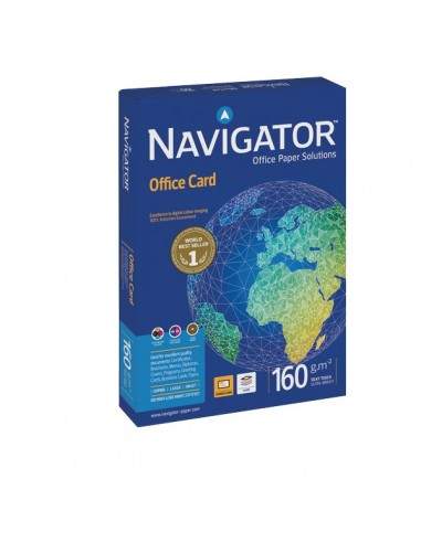 Carta Office Card Navigator - A4 - 160 g/mq - 170 µm - 0010CE (risma 250 fogli) Navigator - 2
