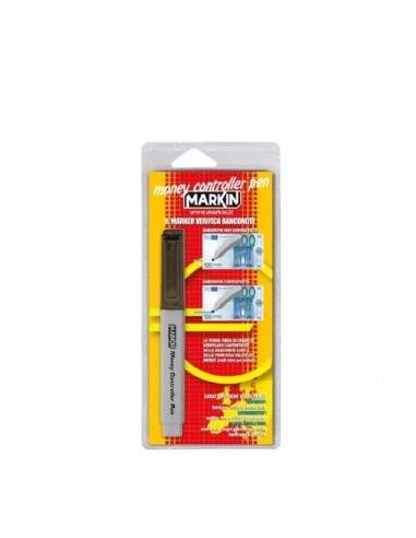 Penna verifica banconote MARKIN fusto quadrato DBT158