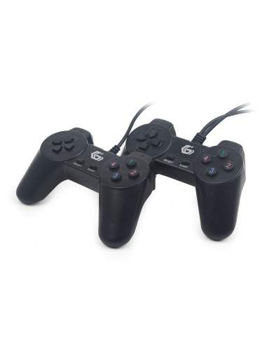 Gamepad Doppia Vibrazione Nero Techmade - 1