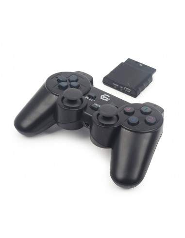 Joypad Wireless Con Vibrazione Ps2/Ps3/Pc Techmade - 1