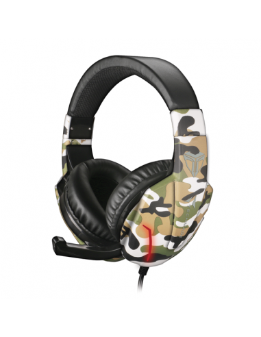 Techmade Cuffie Gaming Camouflage Tm-Fl1-Camgreen Techmade - 1