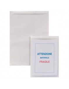 Conf. 5 Buste Autoadesive Iesti Strip 15X21Cm Trasparenti - 321521 Sei Rota - 1